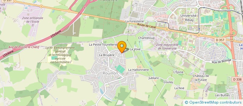 localisation de l'entreprise MONSIEUR EMMANUEL CATTEAU à ROUILLON