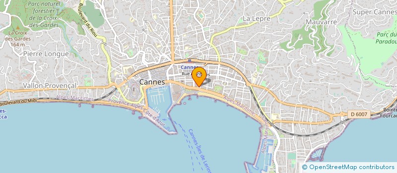 localisation de l'entreprise MONSIEUR EMMANUEL CAUBET à CANNES