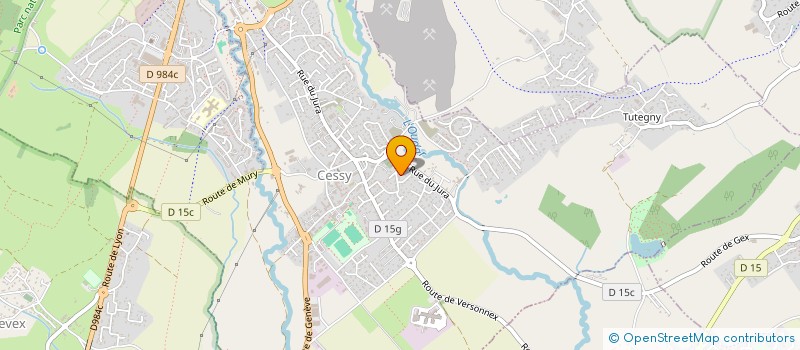 localisation de l'entreprise MONSIEUR EMMANUEL CAUSSE  CESSY