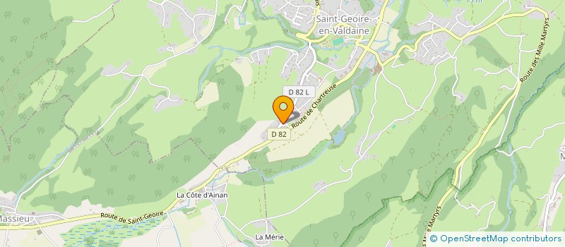 localisation de l'entreprise MONSIEUR EMMANUEL CAVAGNA à SAINT-GEOIRE-EN-VALDAINE