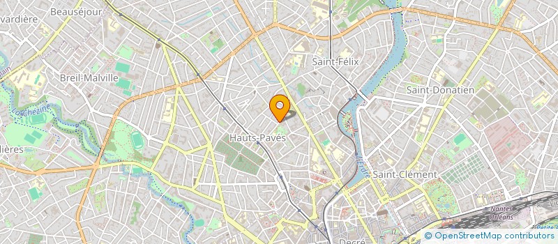 localisation de l'entreprise MONSIEUR EMMANUEL CAVELLEC  NANTES