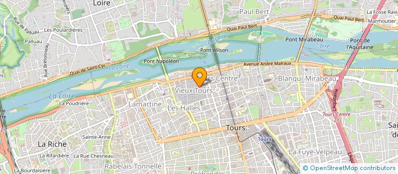 localisation de l'entreprise MONSIEUR EMMANUEL CELMA  TOURS