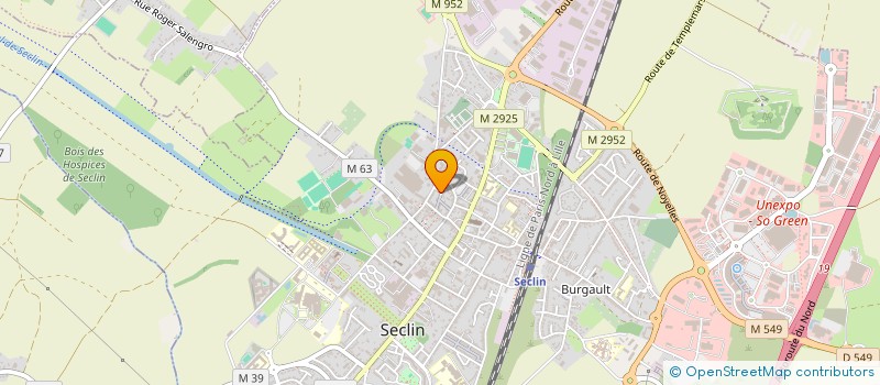 localisation de l'entreprise MONSIEUR EMMANUEL CERDAN  SECLIN