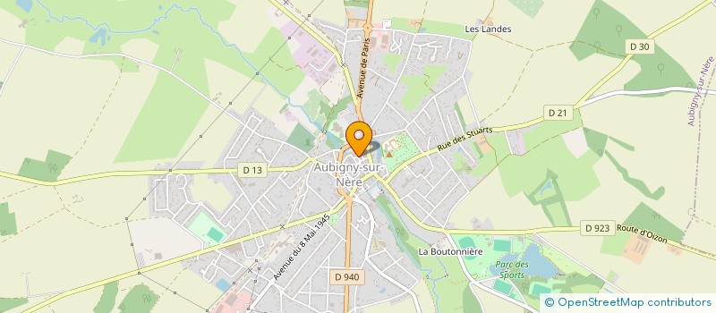 localisation de l'entreprise MONSIEUR EMMANUEL CHABOT  AUBIGNY-SUR-NERE