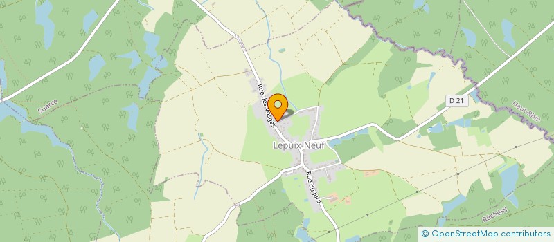 localisation de l'entreprise MONSIEUR EMMANUEL CHAIGNOT à LEPUIX-NEUF