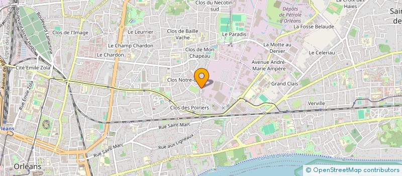 localisation de l'entreprise MONSIEUR EMMANUEL CHAILLOU à ORLEANS