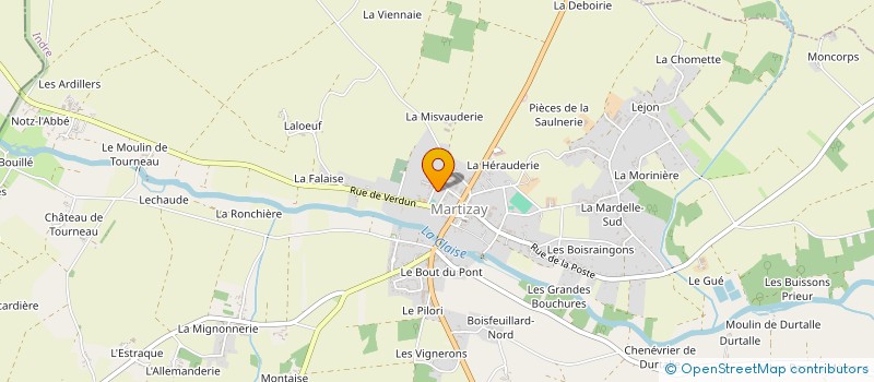 localisation de l'entreprise MONSIEUR EMMANUEL CHAMPION à TOURNON-SAINT-MARTIN