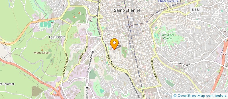 localisation de l'entreprise MONSIEUR EMMANUEL CHANDES à SAINT-ETIENNE