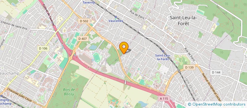 localisation de l'entreprise MONSIEUR EMMANUEL CHAPELLE  SAINT-LEU-LA-FORET