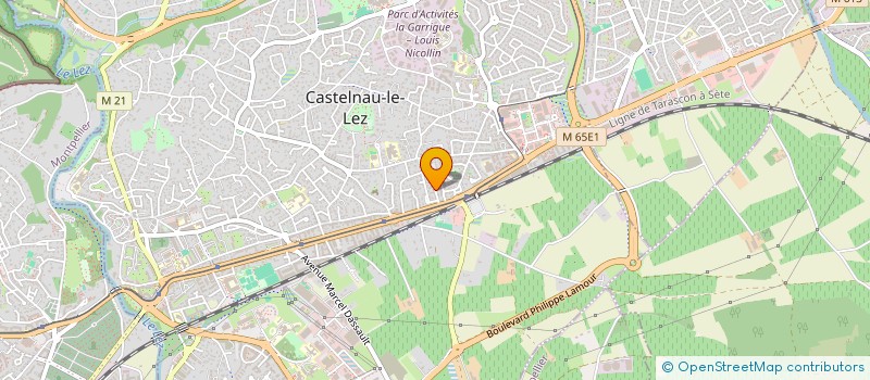 localisation de l'entreprise MONSIEUR EMMANUEL CHAPELLE à CASTELNAU-LE-LEZ
