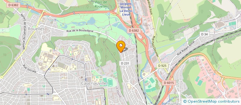 localisation de l'entreprise MONSIEUR EMMANUEL CHAPELLE  HARFLEUR