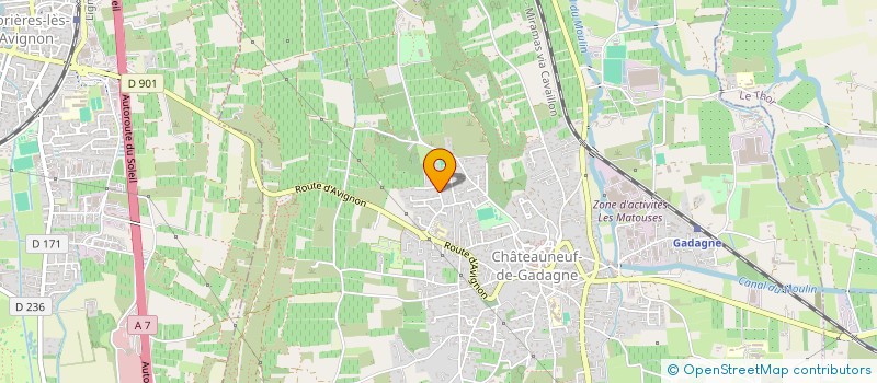 localisation de l'entreprise MONSIEUR EMMANUEL CHARLES HEN ARNOULT à CHATEAUNEUF-DE-GADAGNE
