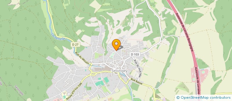 localisation de l'entreprise MONSIEUR EMMANUEL CHARPENET  SELONGEY