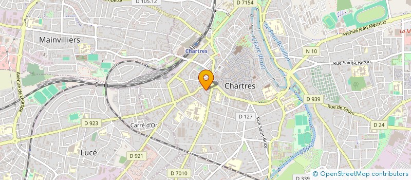 localisation de l'entreprise MONSIEUR EMMANUEL CHASTAN à CHARTRES