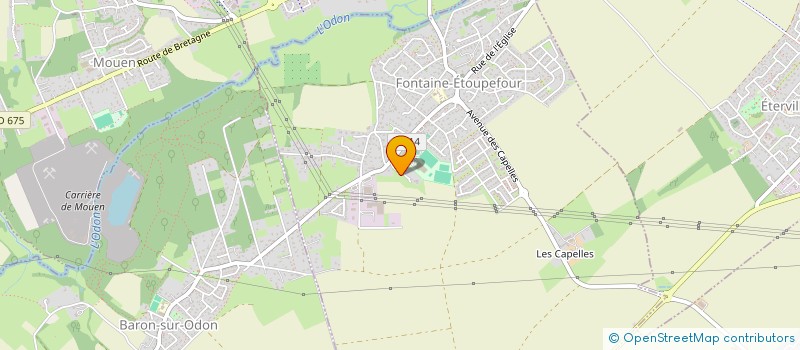 localisation de l'entreprise MONSIEUR EMMANUEL CHATEL  MOUEN