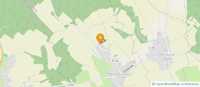 localisation de l'entreprise MONSIEUR EMMANUEL CHENOT  BONNENCONTRE