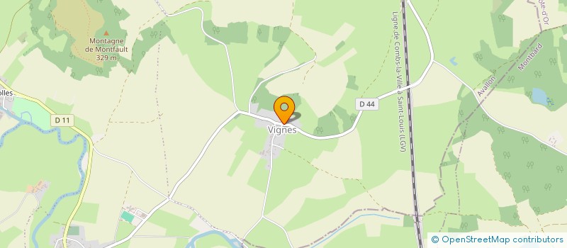 localisation de l'entreprise MONSIEUR EMMANUEL CHEVILLOTTE  GUILLON-TERRE-PLAINE