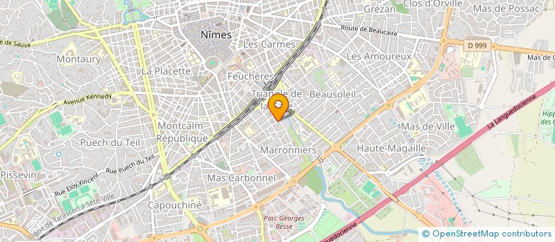 localisation de l'entreprise MONSIEUR EMMANUEL CHIOTTI  NIMES