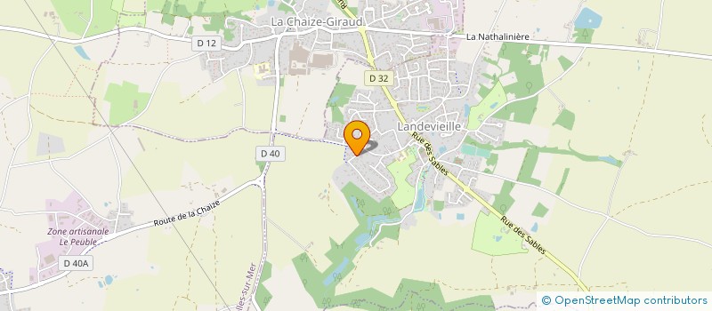 localisation de l'entreprise MONSIEUR EMMANUEL CHLODNICKI à LANDEVIEILLE