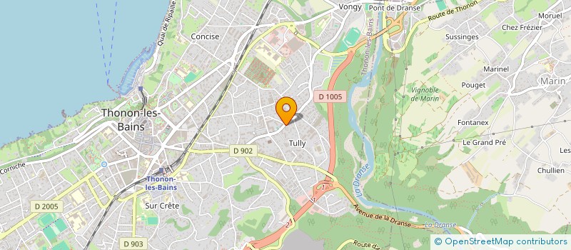 localisation de l'entreprise MONSIEUR EMMANUEL CHOCHON  PARIS