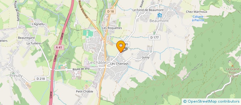 localisation de l'entreprise MONSIEUR EMMANUEL CIMADEVILLA  BEAUMONT