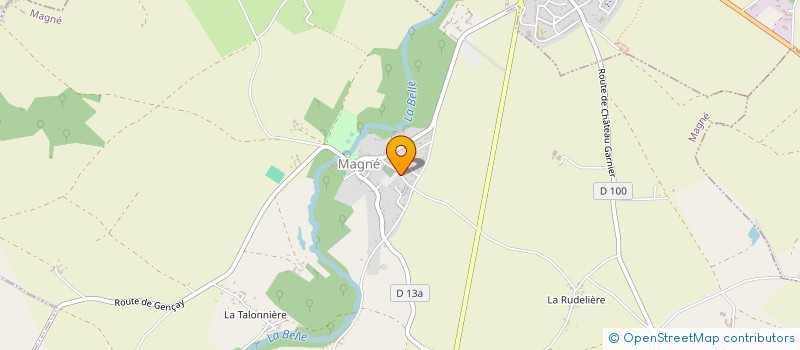 localisation de l'entreprise MONSIEUR EMMANUEL CLEMENT  MAGNE