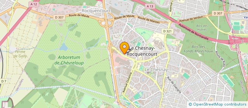 localisation de l'entreprise MONSIEUR EMMANUEL CLERGET à LE CHESNAY-ROCQUENCOURT