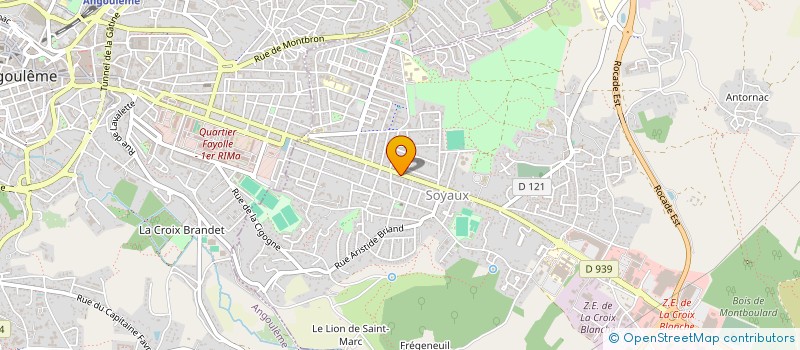 localisation de l'entreprise MONSIEUR EMMANUEL CLISSON à SOYAUX