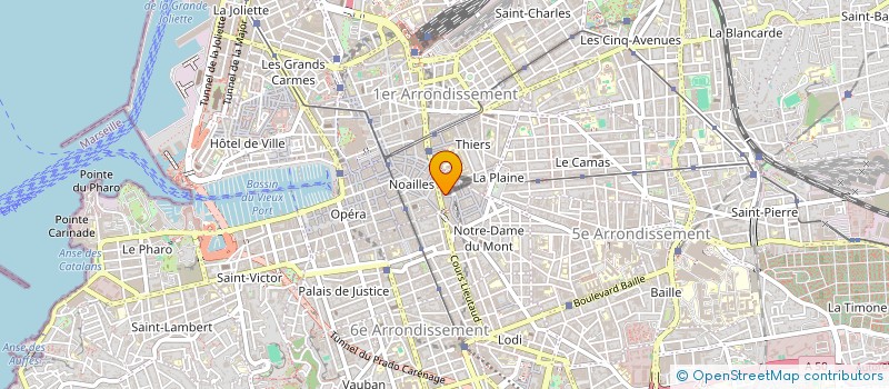 localisation de l'entreprise MONSIEUR EMMANUEL CLOIX à MARSEILLE