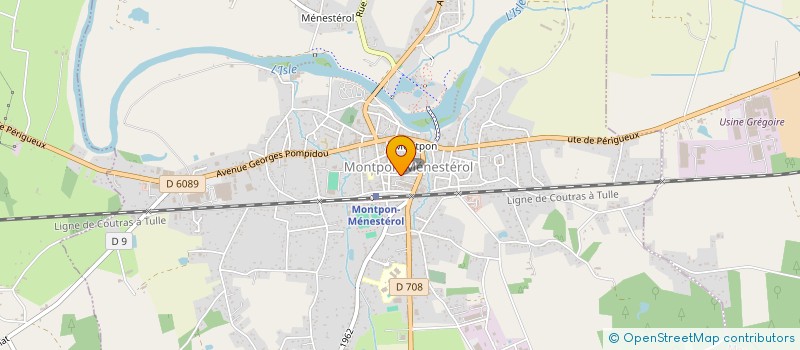 localisation de l'entreprise MONSIEUR EMMANUEL CLUZEAU  MONTPON-MENESTEROL