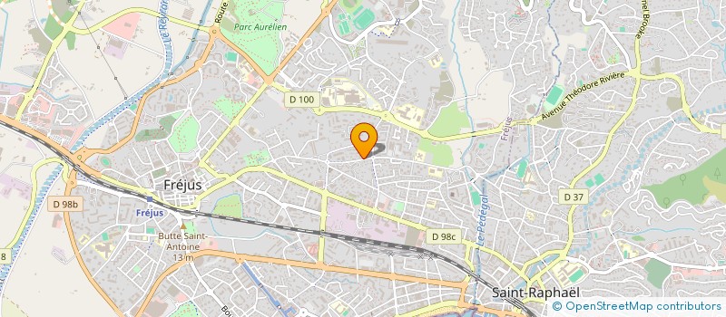 localisation de l'entreprise MONSIEUR EMMANUEL CODOUREY à FREJUS