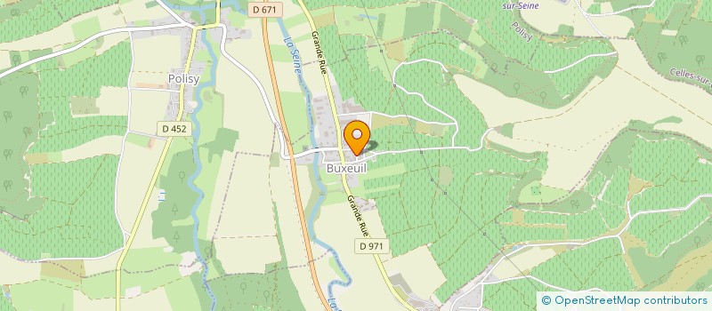 localisation de l'entreprise MONSIEUR EMMANUEL COGNON  BUXEUIL