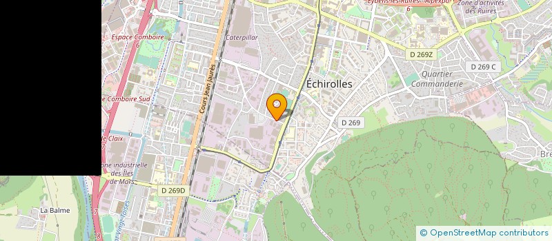 localisation de l'entreprise MONSIEUR EMMANUEL COLETTA à ECHIROLLES