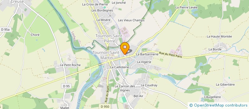localisation de l'entreprise MONSIEUR EMMANUEL COLLIN à TOURNON-SAINT-MARTIN