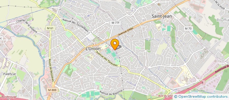 localisation de l'entreprise MONSIEUR EMMANUEL COMBE à L'UNION
