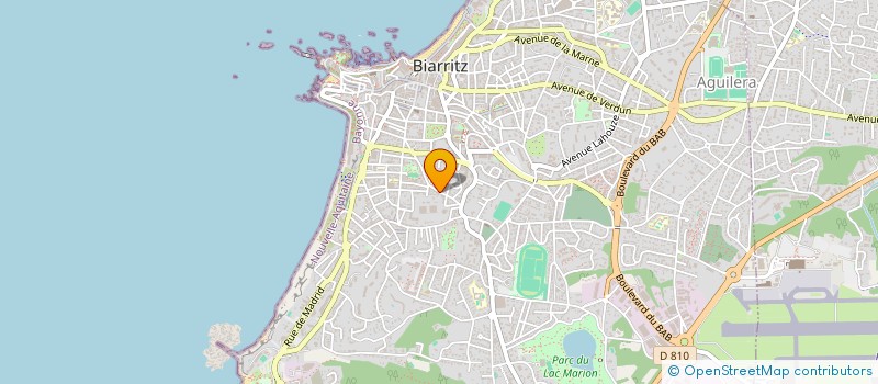 localisation de l'entreprise MONSIEUR EMMANUEL COMBES à BIARRITZ