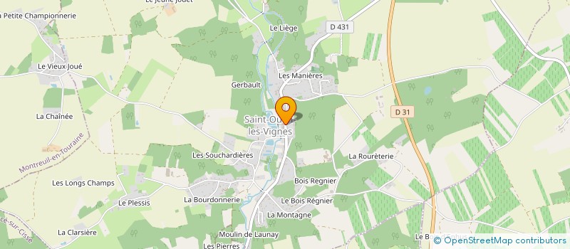 localisation de l'entreprise MONSIEUR EMMANUEL COMMON  SAINT-OUEN-LES-VIGNES