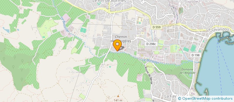 localisation de l'entreprise MONSIEUR EMMANUEL COMPAORE à BORMES-LES-MIMOSAS