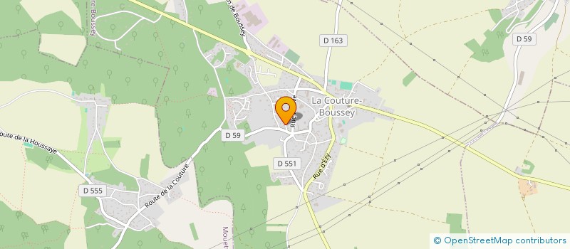 localisation de l'entreprise MONSIEUR EMMANUEL CONNAN  LA COUTURE-BOUSSEY