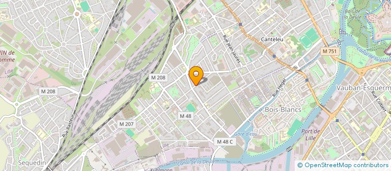 localisation de l'entreprise MONSIEUR EMMANUEL CONSTANT à LILLE