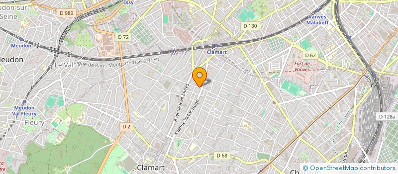 localisation de l'entreprise MONSIEUR EMMANUEL CORNET à CLAMART