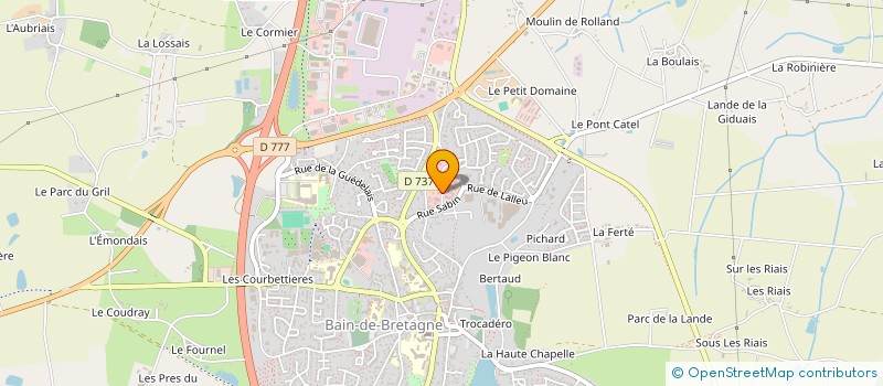 localisation de l'entreprise MONSIEUR EMMANUEL CORNU à BAIN-DE-BRETAGNE