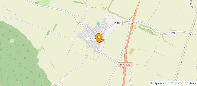 localisation de l'entreprise MONSIEUR EMMANUEL CORNU  CHAIGNAY