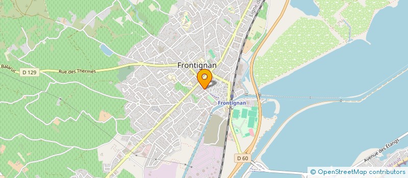 localisation de l'entreprise MONSIEUR EMMANUEL CORREIA à FRONTIGNAN