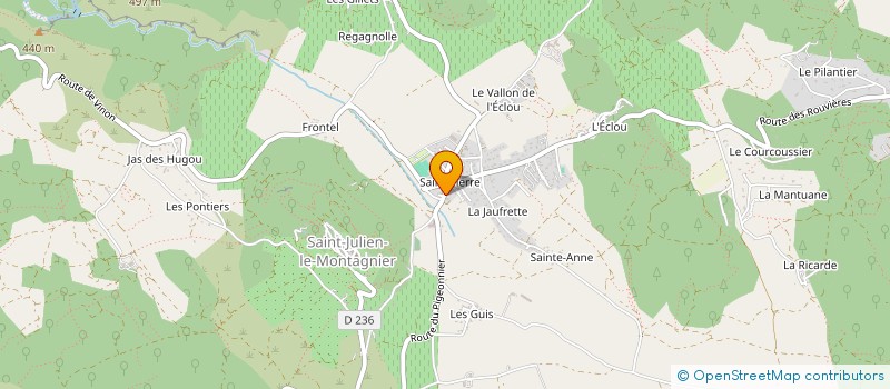 localisation de l'entreprise MONSIEUR EMMANUEL CORTES  VINON-SUR-VERDON