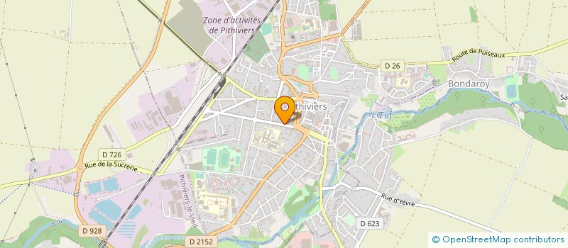 localisation de l'entreprise MONSIEUR EMMANUEL COTREUIL à PITHIVIERS