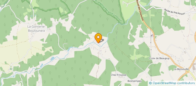 localisation de l'entreprise MONSIEUR EMMANUEL COUDERT  BRANTOME EN PERIGORD