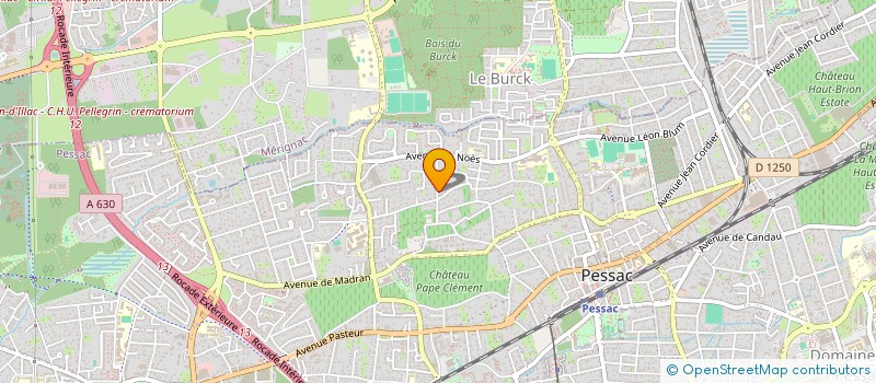 localisation de l'entreprise MONSIEUR EMMANUEL COUFFEAU  PESSAC