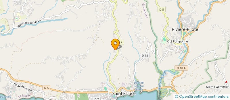 localisation de l'entreprise MONSIEUR EMMANUEL COURTOY  SAINTE-LUCE