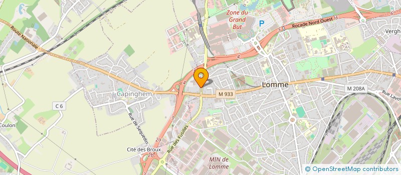 localisation de l'entreprise MONSIEUR EMMANUEL COUTELIER à LILLE
